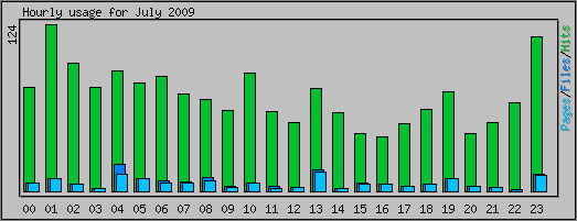 Hourly usage
