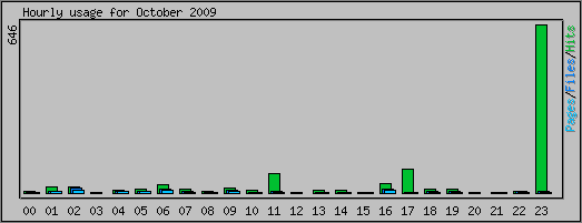 Hourly usage