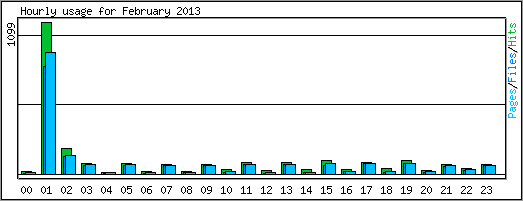 Hourly usage