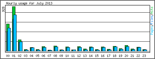 Hourly usage