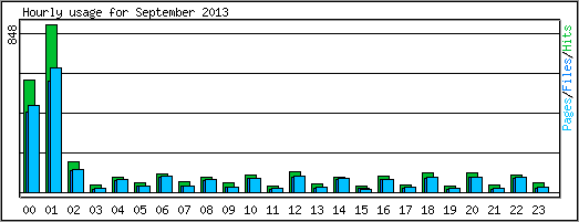 Hourly usage