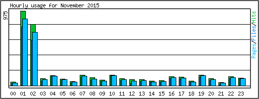 Hourly usage