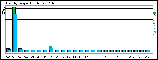 Hourly usage