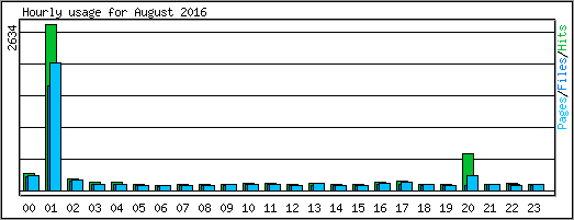 Hourly usage