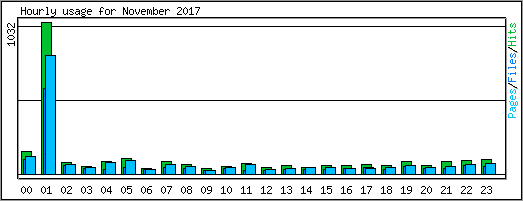 Hourly usage